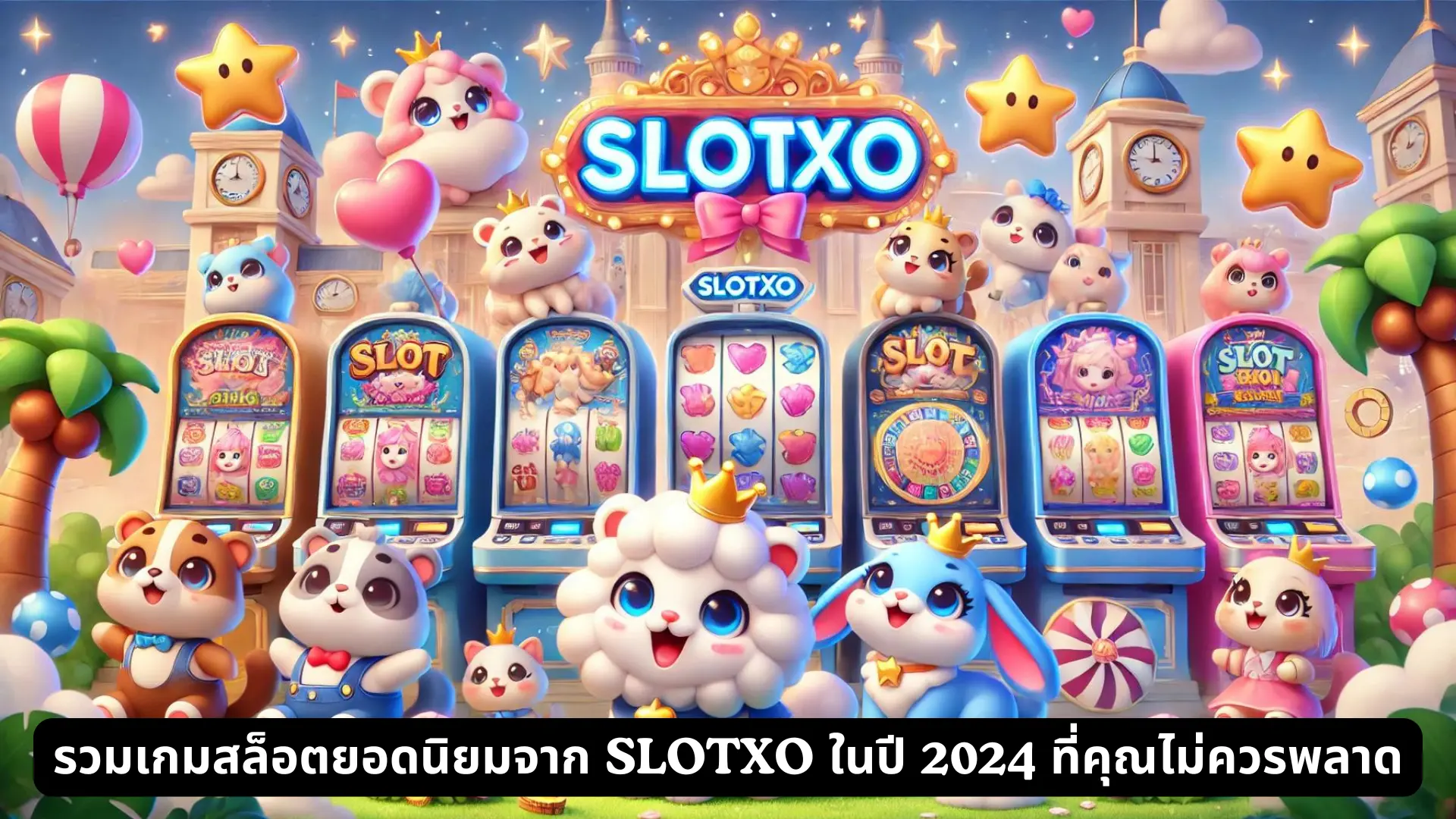 รวมเกมสล็อตยอดนิยมจาก SLOTXO ในปี 2024 ที่คุณไม่ควรพลาด