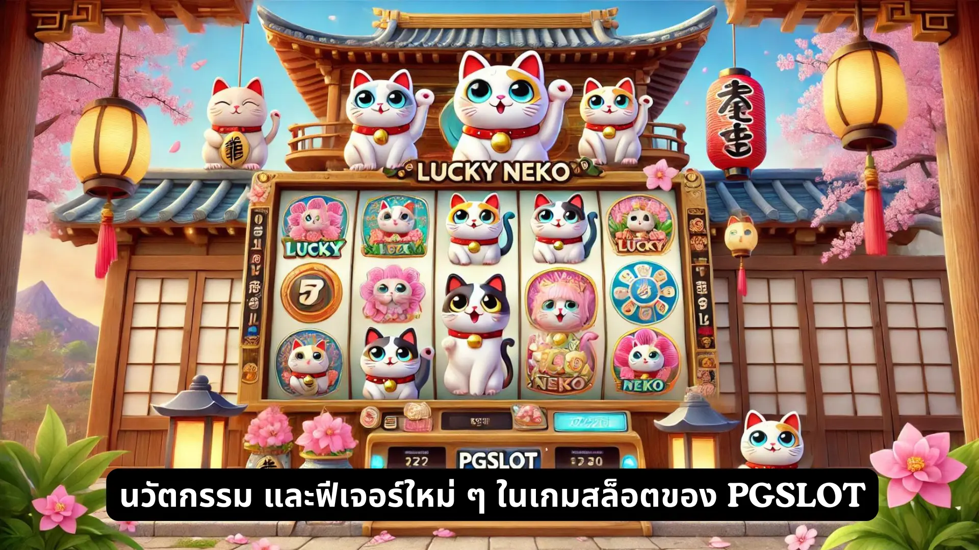 นวัตกรรม และฟีเจอร์ใหม่ ๆ ในเกมสล็อตของ PGSLOT